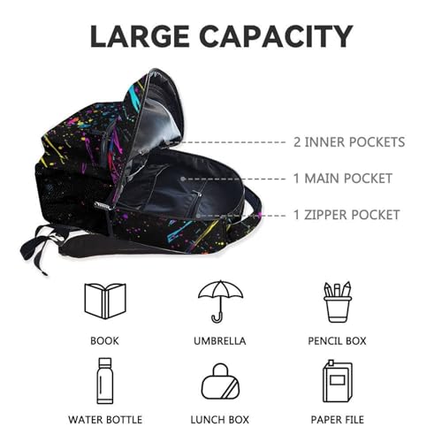 Truck Backpack for Boys, 17 Inch Colorful Backpacks for Kindergarten, Durable Bookbag for Teens4