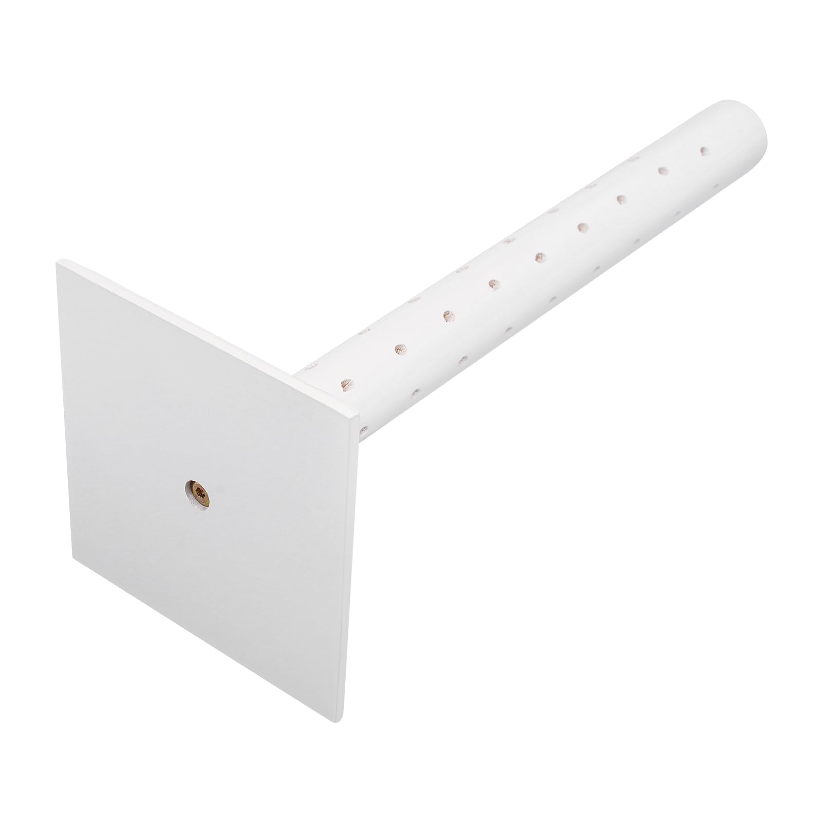 Soporte para piruletas de madera con 62 agujeros, para caramelos, para fiestas, cumpleaños, aniversarios, bodas, tiendas, cumpleaños, decoración (blanco)