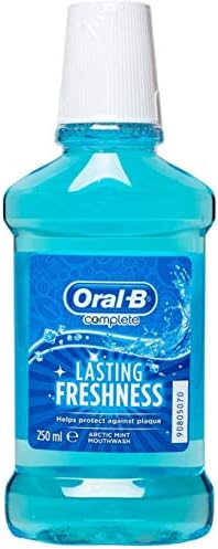 Oral B - Complete Mouthwash, 250 mL, Pack of 4