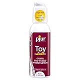 pjur TOY LUBE - Gleitgel für tropf-freies & punktgenaues dosieren - nie mehr kleckern - für alle Erotik- & Sextoys geeignet (100ml)