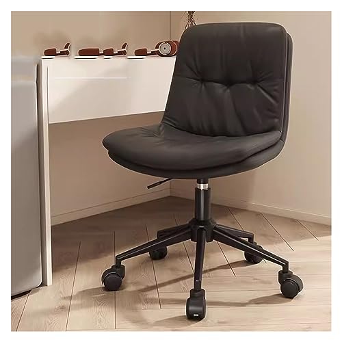Chaise de bureau exécutive moderne sans bras ajustable pour maison
