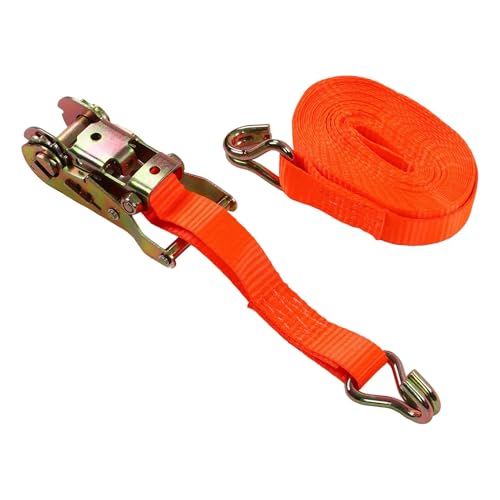Correas de Trinquete de 25 mm que Evitan Desplazamientos de Carga en Remolques 5