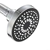 Bricolage rapide. Remplacement : la connexion filetée standard s'adapte aux bras de douche courants afin que vous puissiez effectuer un remplacement rapide à faire soi-même et rafraîchir votre luminaire de salle de bain.
