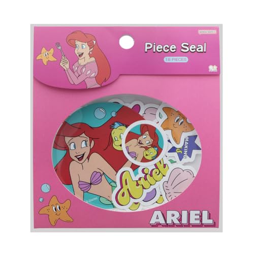 サンスター文具(Sun-Star Stationery) ディズニー シール ピース Twinkle Princess アリエル S8592179
