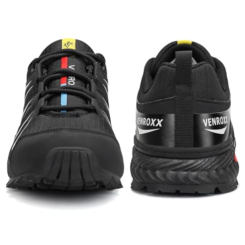 Men's Trail Running Shoes Lightweight Breathable-Mesh Non-Slip for Hiking & Walking Fashion Sneakers4