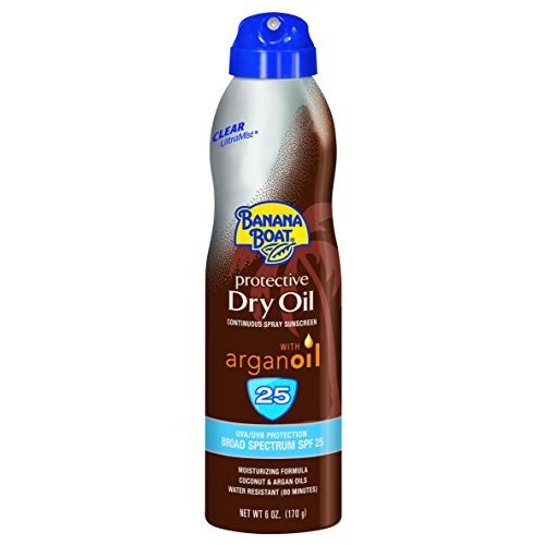 Banana Boat Sunscreen Ultra Mist Protective Dry Oil Broad Spectrum Sun