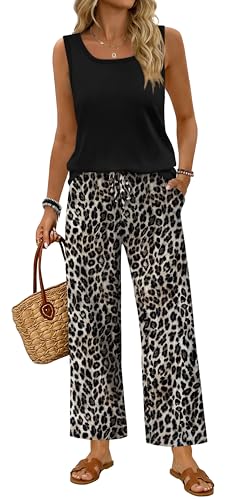 WIHOLL Lounge Sets for Women 2 Piece Summer Spring Outfits...