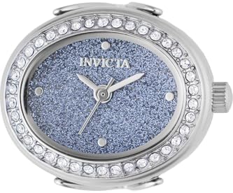 Invicta Mini Lady Ring 24mm Stainless Steel Steel Blue dial PC11 Quartz