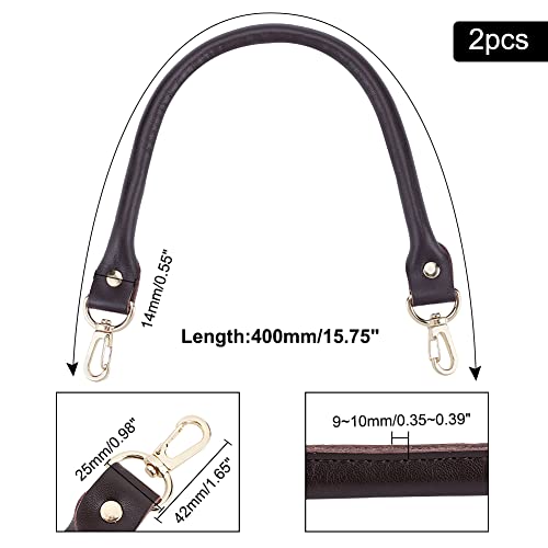 PandaHall 2 pezzi circa 40 cm Borsa in pelle con
