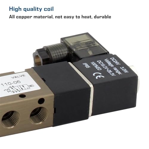 Électrovanne 4V110-06 résolvant les pertes de pression dans les réseaux 12V - 7