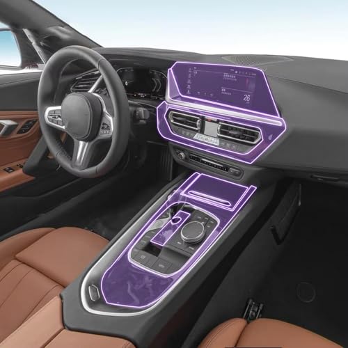 Film PPF console BMW Z4 G29 protection haut de gamme en TPU