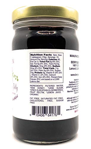 image for Berryqueen Original Organic Elderberry Syrup - Pure Natural - Immunity