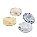 LazyMe Decorative Pill Box, Cute Size for Purse Metal Locking Small Daily Case (3, Mix)