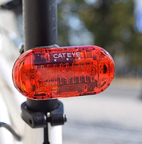 CATEYE Omni 3 Taillight mounted on a bicycle seatpost