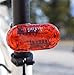 CATEYE, HL-EL135 Headlight and Omni 3 Rear Tail Light, LED Light Set for Bikes
