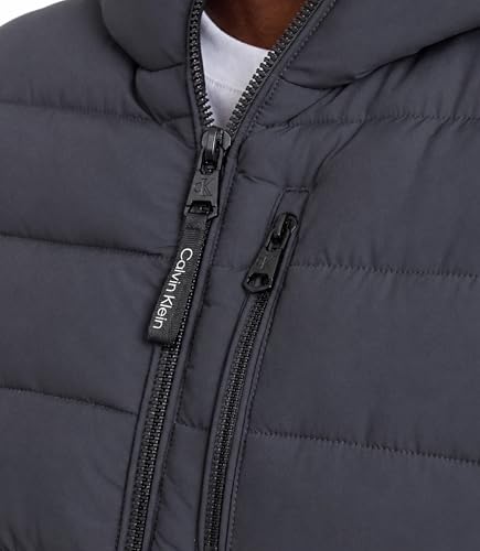 Image of Calvin Klein Men's Lightweight Packable Hooded Puffer Vest