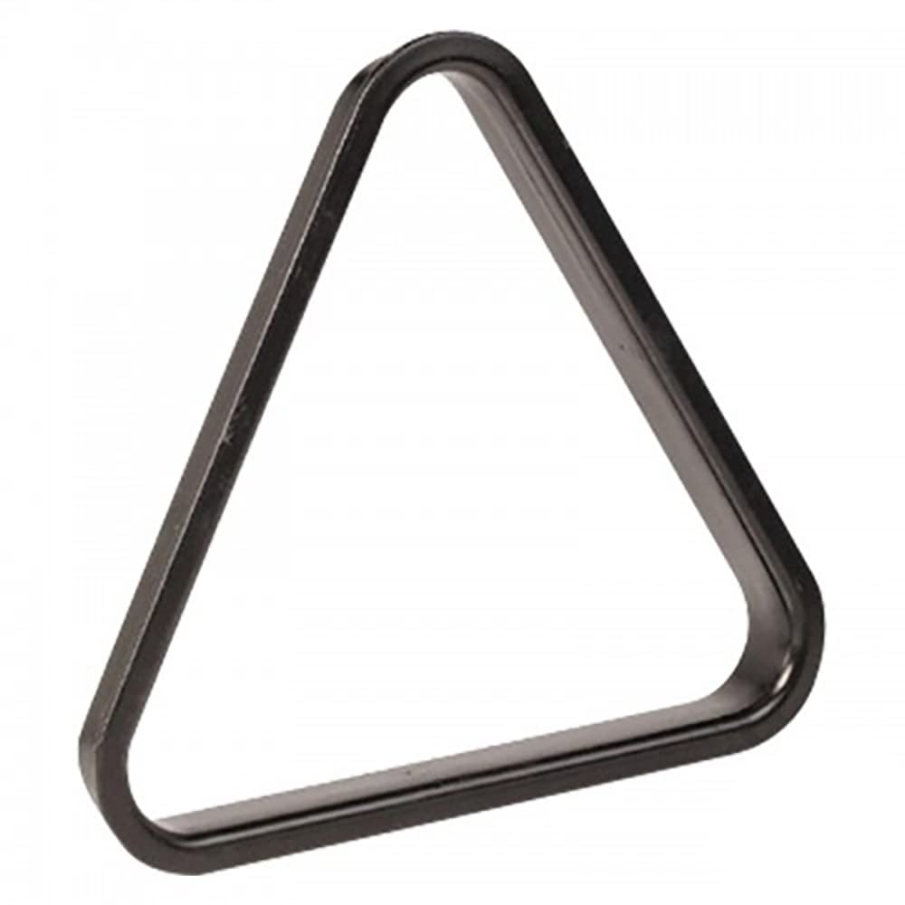 TRIANGOLO IN PLASTICA NERO PER BILIE GIOCO POOL CARAMBOLA 57,2 MM