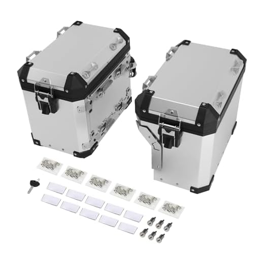 Spacious 48L Saddlebags for Motorcycles