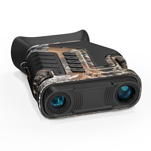 4K Night Vision Goggles, 80X Total Magnification, 64GB TF Card