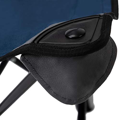 Pacific Pass Folding Tripod Chair Lightweight Portable Camping Chair Easy Carried Sports Camp Chair with Carry Bag for Camping, Fishing, Hiking, Outdoor, Hunting