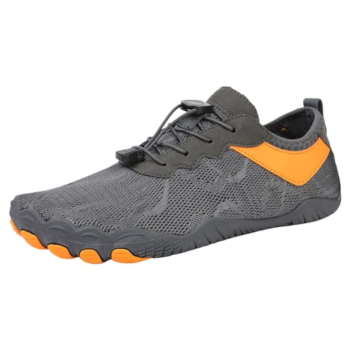 RYTEJFES Calzado Barefoot Mujer Hombre Moda Tallas Grandes Calzado Barefoot Clásicas Casual Originales Escarpines Minimalista Antideslizante Deportivos Comodos Zapatillas Senderismo