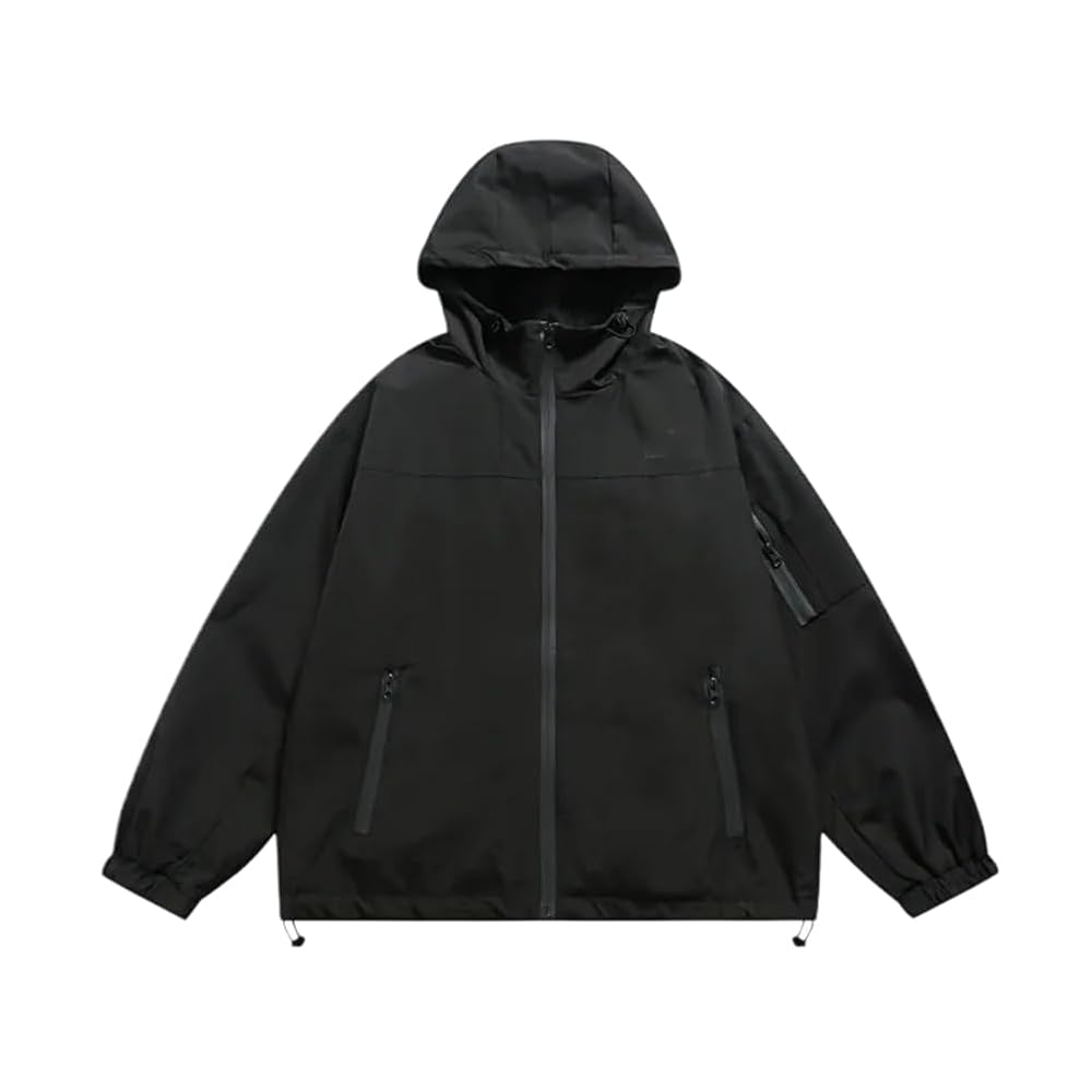 LIXINGHEITANG Winter White Jackets For Men Korean Streetwear