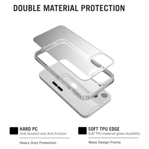 Image of DailyObjects Polycarbonate Battle Stride 2.0 Magnetic Case Cover for iPhone 15 | Compatible with Wireless Charging Slim Back Cover with Inner Magnetic Ring Shockproof, Multicolor