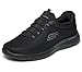 Skechers Sport Women's Energy Sneaker, Black, 8 M US