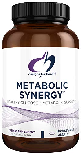 Designs for Health Metabolic Synergy - Multivitamin and Mineral Supplement with Chromium, Zinc, Selenium, R-Lipoic Acid + More - Healthy Glucose + Metabolic Support (180 Capsules)