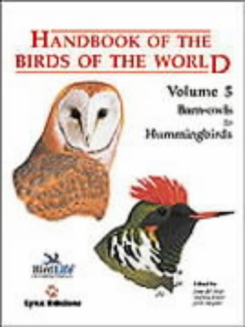 Télécharger Handbook of the Birds of the World: Barn Owls to Hummingbirds Livre PDF Gratuit