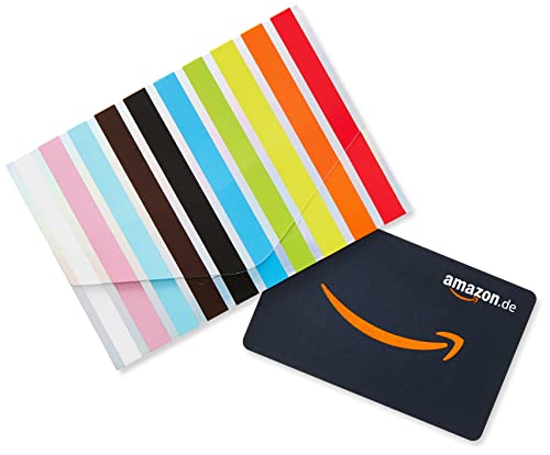 Amazon.de Geschenkkarte in Geschenkkuvert - EUR (Schwarz)