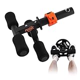 Fitarc Tib Bar, Tibialis Trainer, Tibia Dorsi Calf Raise Machine, Knees Over Toes Equipment for Strengthening Calves/Shins/Ankles, Black, Fits 2' Weight Plates