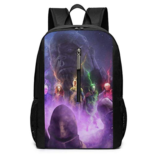 WLQP Tha-Nos Bolso Universitario Unisex, Mochila para portátil de 17 Pulgadas Mochila de Viaje para...
