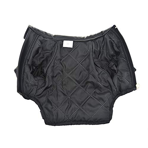 Cool Dog Leather Jacket Coat Winter Warm Dog Pet Clothes For Small Dog (Xl, Black) #TOP6