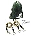 ArtiGifts Tree Swing Ropes Hammock Chair Straps Hanging Kit with 2 Carabiners - 5.6ft & Holds Up to 600lbs, Perfect for Children Swing, Outdoor Hammock and Hanging Chair
