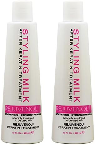 Rejuvenol After Keratin Treatment Styling Milk 10oz"Pack of 2"