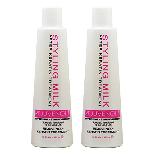 Rejuvenol After Keratin Treatment Styling Milk 10Oz"Pack Of 2" #TOP2
