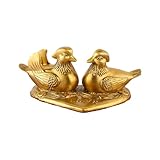 [ Pour Dimensions] : Disponible en trois tailles, les longueurs sont respectivement de 11 cm, 14 cm et 16,5 cm. Cette figurine de canard mandarin est idéale pour être exposée sur une étagère une table