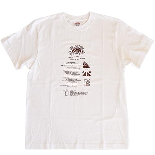 法華嶽うずら車 Tシャツ Sサイズ 国富町 宮崎県 メンズ レディース 白T 柄 ユニセックス 郷土玩具 半袖 綿100% カジュアル ティーシャツ
