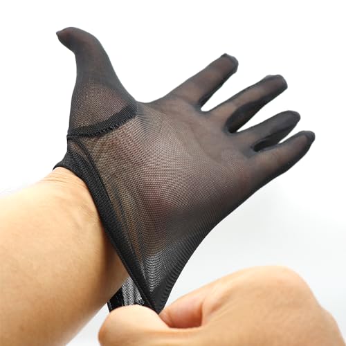 手コキ ストッキング（両手用 ブラック）成人男性サイズ パンストオナニー 自慰 手淫 ストコキ 装着型 - 画像6