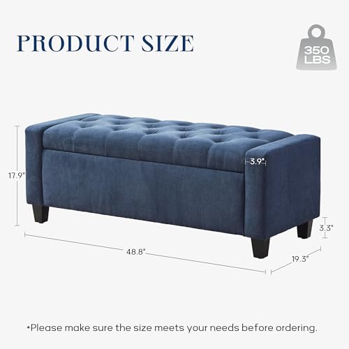 Fabric Storage Ottoman: Comfort & Style Combined - Image 3