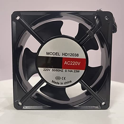 220V 0.14A 23W 12038 Cooling Fan 120X120X38mm