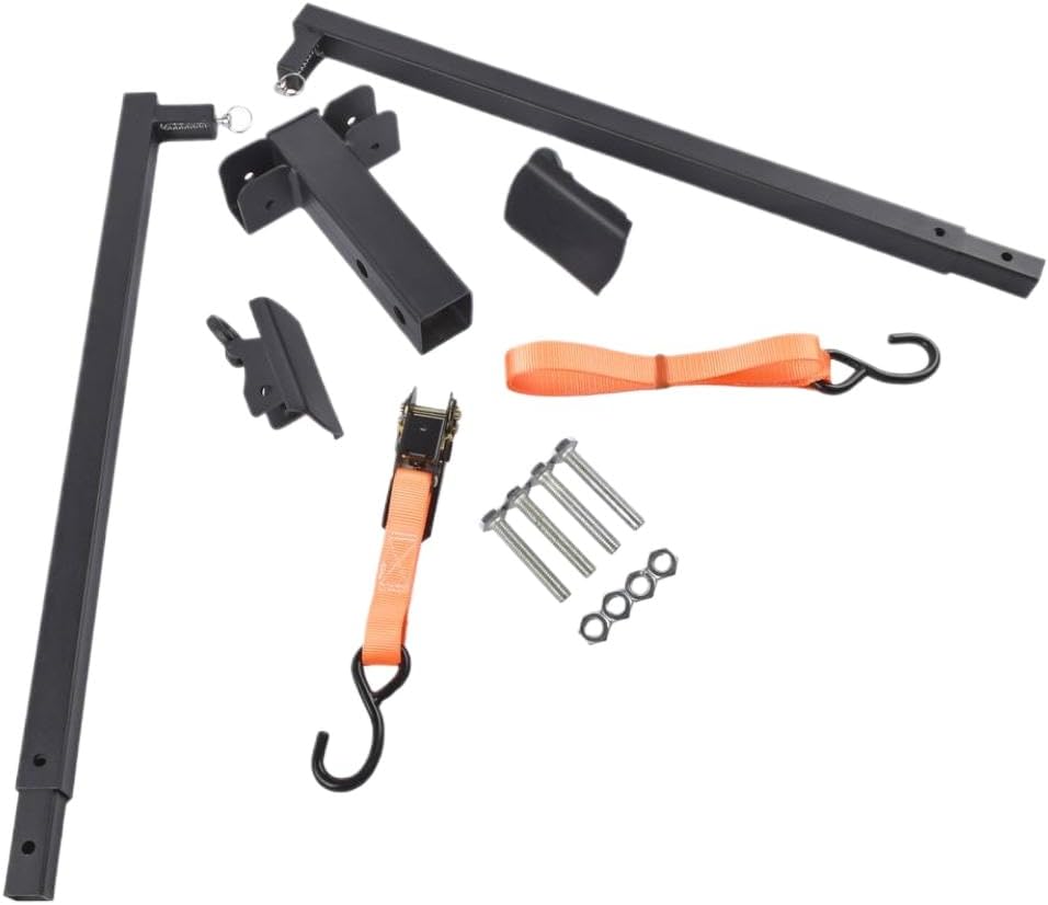 AP03 Hitch Mount Stabilizer Series RV Stabilizing Stand for 2 Inch Receiver 17 to 43.3 Inch Height Adjustable