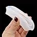 Jetloter 4PCS Silicone Mould Mold Round for Resin Curve Bangle Bracelet Jewelry Making DIY