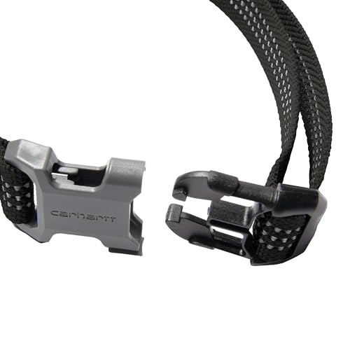 Carhartt Nylon Webbing Dog Collar, Fully Adjustable W/Durable Side Release Buckle and Reflective Stitching, Black, Medium by Carhartt - Image 6