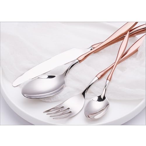 Elegant-Cutlery-Set-16-Serves-4-Pieces-Stainless-Steel-Silverware-Set-Dining-Flatware-Modern-Travel-Silverware-Set-Home-and-Restaurant-Cutlery-Set Elegant Cutlery Set 16 Serves 4 Pieces Stainless Steel Silverware Set Dining Flatware Modern Travel Silverware Set Home and Restaurant Cutlery Set
