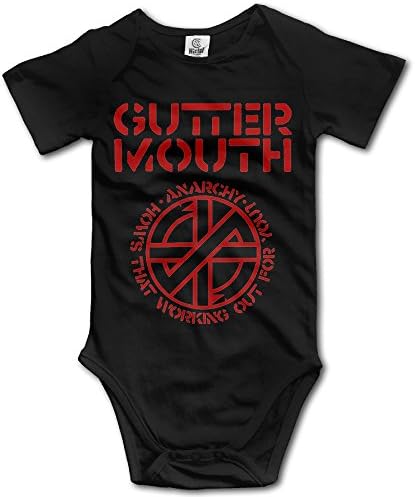 Guttermouth American Punk Rock Band Infant Boys Girls Baby Onesie Bodysuit Short Sleeve