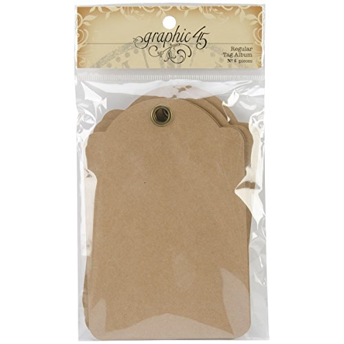 Graphic 45 Tag Album Staples, Regular