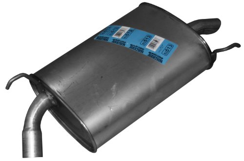 Image of Walker Quiet-Flow SS 53513 Direct Fit Exhaust Muffler Assembly 1.75 inch Inlet (ID) 1.75 inch Outlet (OD) for Honda Accord
