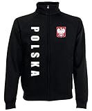 80% Baumwolle / 20% Polyester Aprom-Sports Polen Jacke Zip Sweater SPA SC (L)
